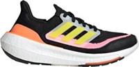 adidas Ultra Boost Light Womens Running Shoes Black Cushioned Comfort Trainers