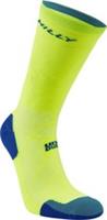 Hilly Marathon Fresh Crew Running Socks Yellow Cushioned Sports Training Run Gym