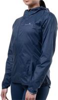 Ronhill Tech All Terrain Womens Running Jacket Blue Hooded Run Lightweight - L Regular