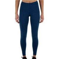 More Mile Train To Run Womens Running Tights Blue Lightweight Sports Training - XS Regular