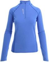 Inov8 Active Womens Running Top Blue Long Sleeve Half Zip Base Layer Run Jogging - L Regular