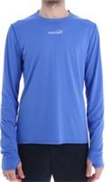 Inov8 Airlite Mens Running Top Blue Long Sleeve Run Lightweight Breathable - L Regular