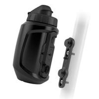 FidBike Lock Twist Bottle 550 Compact With Base Black Cycling Hydration Drinks