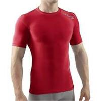 Sub Sports Cold Thermal Compression Baselayer Mens Top Red Short Sleeve T-Shirt