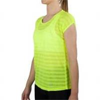 OgiYogi Zephyr Womens Training Top Yellow Short Sleeve Gym Excerise T-Shirt