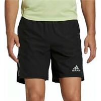 adidas Own The Run Mens Running Shorts Black 7 Inch Lightweight Moisture Wicking