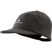 Ronhill Sun Running Cap Black Lightweight Run Breathable Adjustable Hat Mens