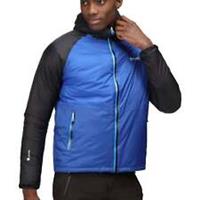 Regatta Radnor Insulated Mens Waterproof Jacket Blue Hooded Outdoor Walking Coat