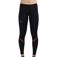 More Mile Compression Womens Running Tights Black Run Sports Training Jogging