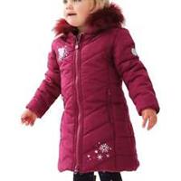 Regatta Peppa Pig Junior Jacket Red Padded Kids Hooded Outdoor Walking Coat