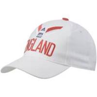 adidas England 2014 World Cup Cap White Football Support Adjustable Hat Mens