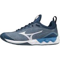 Mizuno Wave Luminous 2 Court Shoes Blue Netball Sports Training Comfort Trainers