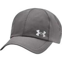 Under Armour Launch Adjustable Running Cap Grey Mens Run Breathable Hat