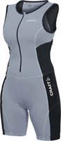 Craft Performance Womens Race Tri Suit Grey Pockets Ventilated Triathlon Ladies - 36 Regular