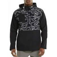 Puma Reflective Woven Mens Running Jacket Black Hooded Run Padded Zip Pocket