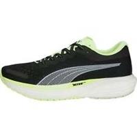 Puma Deviate Nitro 2 Mens Running Shoes Black Cushioned Carbon Sports Trainers