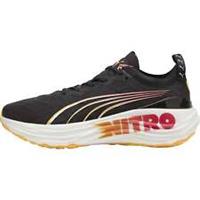 Puma ForeverRun Nitro Womens Running Shoes Black Support Cushioned Run Trainers