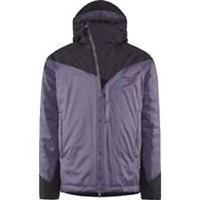 Klattermusen Bifrost Hooded Mens Down Jacket Purple Waterproof Outdoor Coat