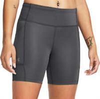 Under Armour Launch Womens Short Tights Grey 6 Inch Running Base Layer Shorts - XS Regular