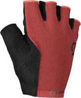 Scott Essential Gel Fingerless Cycling Gloves Red Padded Bike Ride Breathable