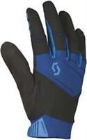 Scott Enduro Full Finger Cycling Gloves Blue Padded MTB Mountain Bike Ride Cycle