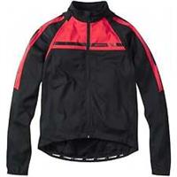 Madison Sportive Convertible Mens Cycling Jacket Black Windproof Reflective Bike