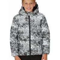 Regatta Lofthouse V Junior Insulated Jacket Grey Kids Hooded Reflective Coat