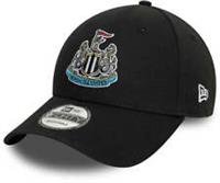 New Era Newcastle United Core 9Forty Adjustable Cap Black Football Hat Mens