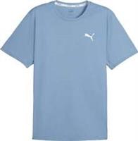 Puma Run Favourite Velocity Mens Running Top Blue Short Sleeve Jogging T-Shirt - S Regular