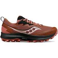 Saucony Peregrine 14 GORE-TEX Womens Trail Running Shoes Red Waterproof GTX Run