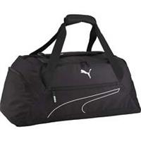 Puma Fundamentals Medium Sports Holdall Black Gym Travel Training Padded Bag