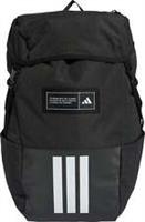 adidas 4ATHLTS Camper Backpack Black Gym Padded Zip Pocket Travel Training Bag