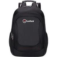 Lotus Classic Laptop Backpack Black Stylish Padded Travel Gym Training Bag