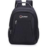 Lotus Classic Laptop Backpack Black Stylish Padded Travel Gym Training Bag