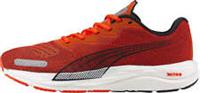 Puma Velocity Nitro 2 Mens Running Shoes Red Cushioned Comfort Sports Trainers