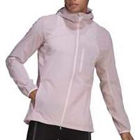 adidas Adizero Marathon Mens Running Jacket Pink Run Lightweight Breathable