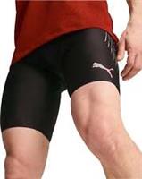 Puma Run Elite Mens Short Tights Black Running Compression Fitted Sports Shorts - XL Regular