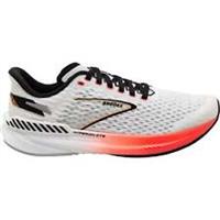 Brooks Hyperion GTS Mens Running Shoes White Support Cushioned Sports Trainers