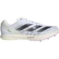 adidas Adizero Avanti TYO Running Spikes White Mid Distance Athletics Shoes Mens