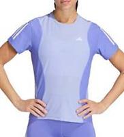 adidas Own The Run Womens Running Top Blue Short Sleeve Moisture Wicking T-Shirt - XL Regular