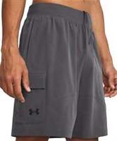 Under Armour Stretch Woven Cargo Mens Training Shorts Grey Gym Excerise Workout - M Regular