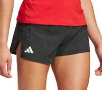 adidas Adizero Essentials Womens Split Running Shorts Black Lightweight Lined