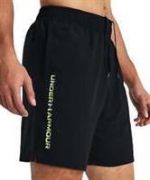 Under Armour Tech Woven Wordmark Mens Training Shorts Black Gym Excerise Workout - M Regular