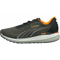 Puma Magnify Nitro WTR Mens Running Shoes Black Cushioned Comfort Run Trainers