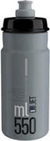 Elite Jet Biodegradable 550ml Water Bottle Grey Cycling Hydration Drinks
