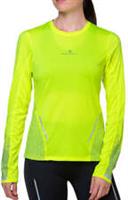 Ronhill Tech Reflect Womens Running Top Yellow Long Sleeve Run Lightweight - M Regular