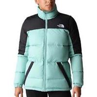 The North Face Diablo Womens Down Jacket Green Outdoor Walking Hiking Coat - S Regular