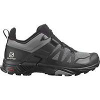 Salomon X Ultra 4 Mens Walking Shoes Grey Offroad Hiking All-Terrain Trainers