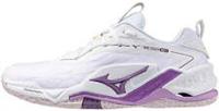 Mizuno Wave Stealth Neo 2 Womens Netball Shoes White Sports Training Trainers