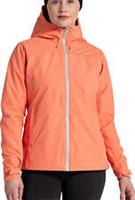 Craghoppers Loretta Womens Waterproof Jacket Orange Hooded Outdoor Walking Coat - 2XL Regular